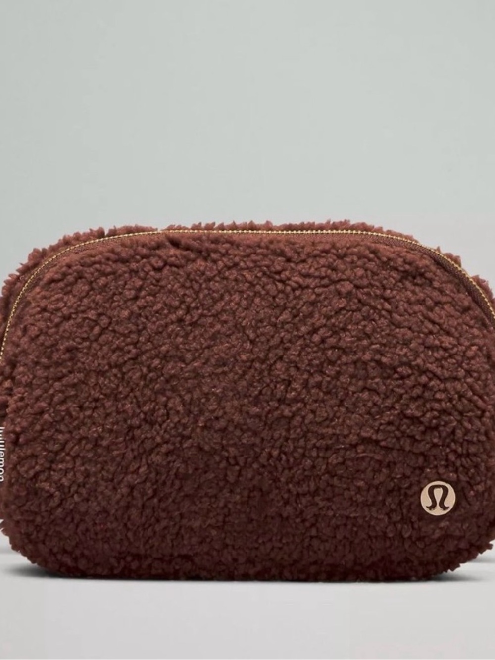 lululemon athletica Plush Sherpa Cosmetic Pouch - Chocolate Brown